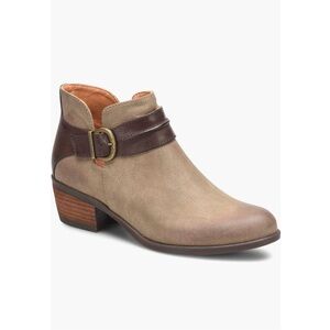 B O C By Born Gemm Buckle Bootie Taupe & Light Brown Women’s Size 10